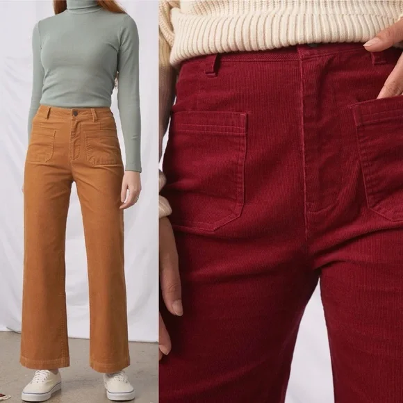 United By Blue Organic Corduroy Wide Leg Pant